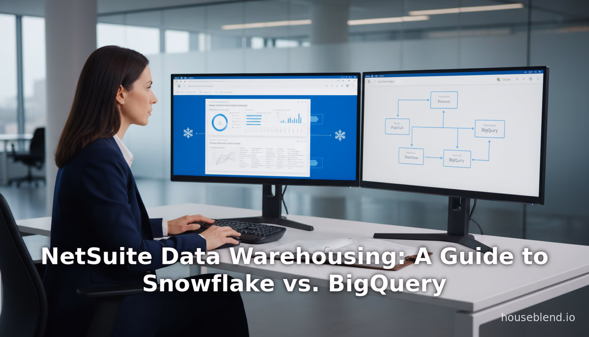NetSuite Data Warehousing: A Guide to Snowflake vs. BigQuery