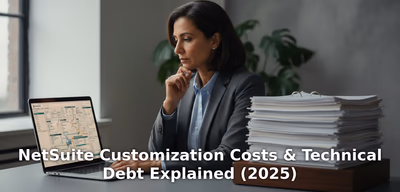 NetSuite Customization Costs & Technical Debt Explained (2025)