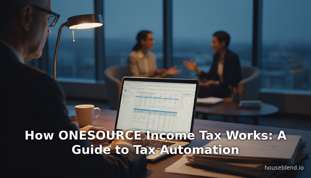 How ONESOURCE Income Tax Works: A Guide to Tax Automation