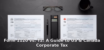 Form 1120 vs. T2: A Guide to US & Canada Corporate Tax