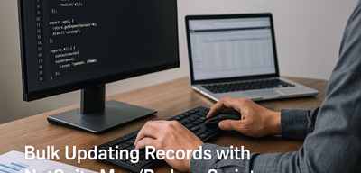 NetSuite Map/Reduce: Bulk Updating Records with SuiteScript